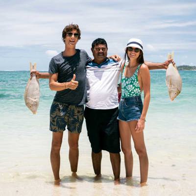 Angeln mit Kishor
