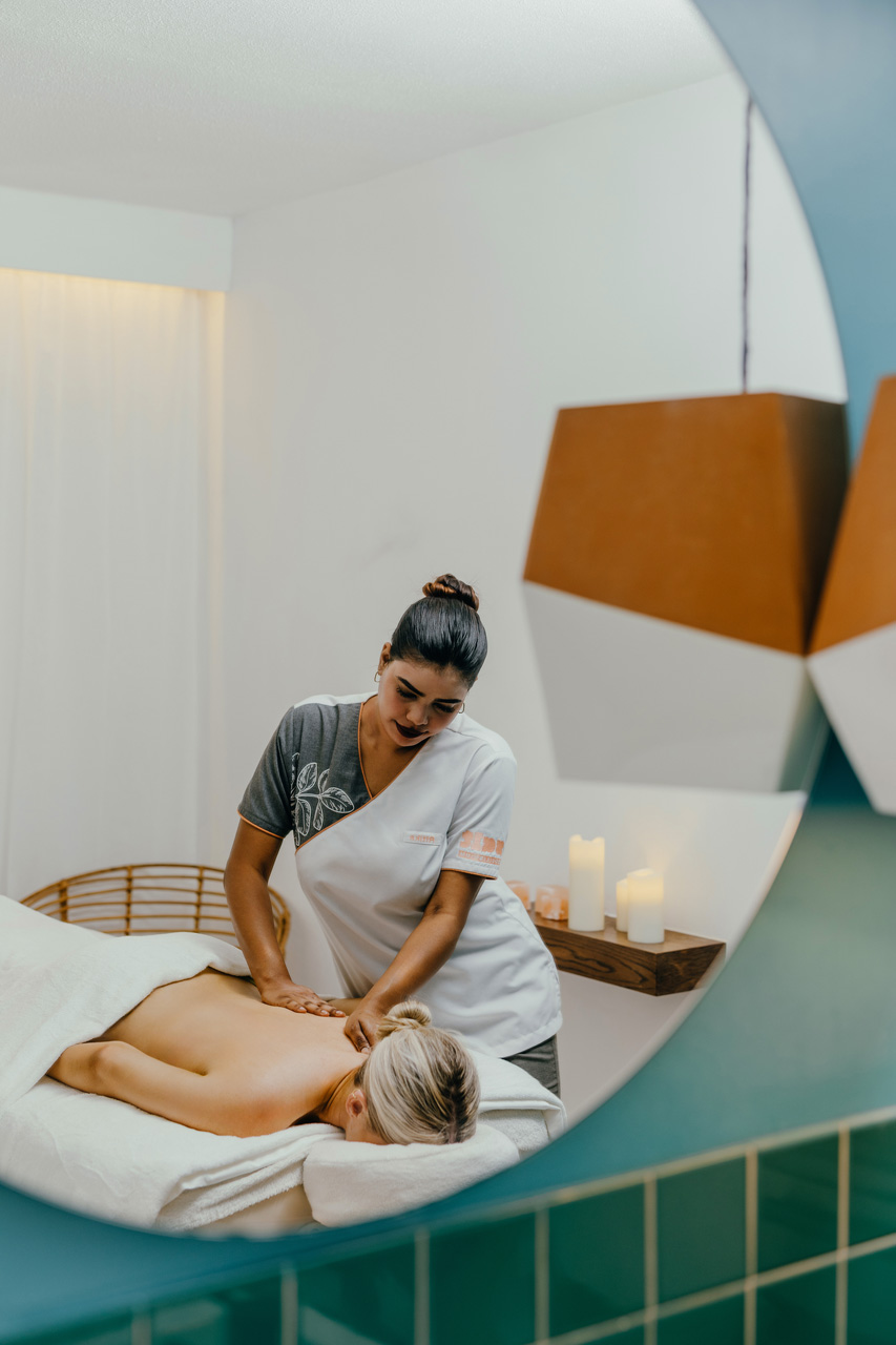 Massage treatment at SALT Equilibrium.