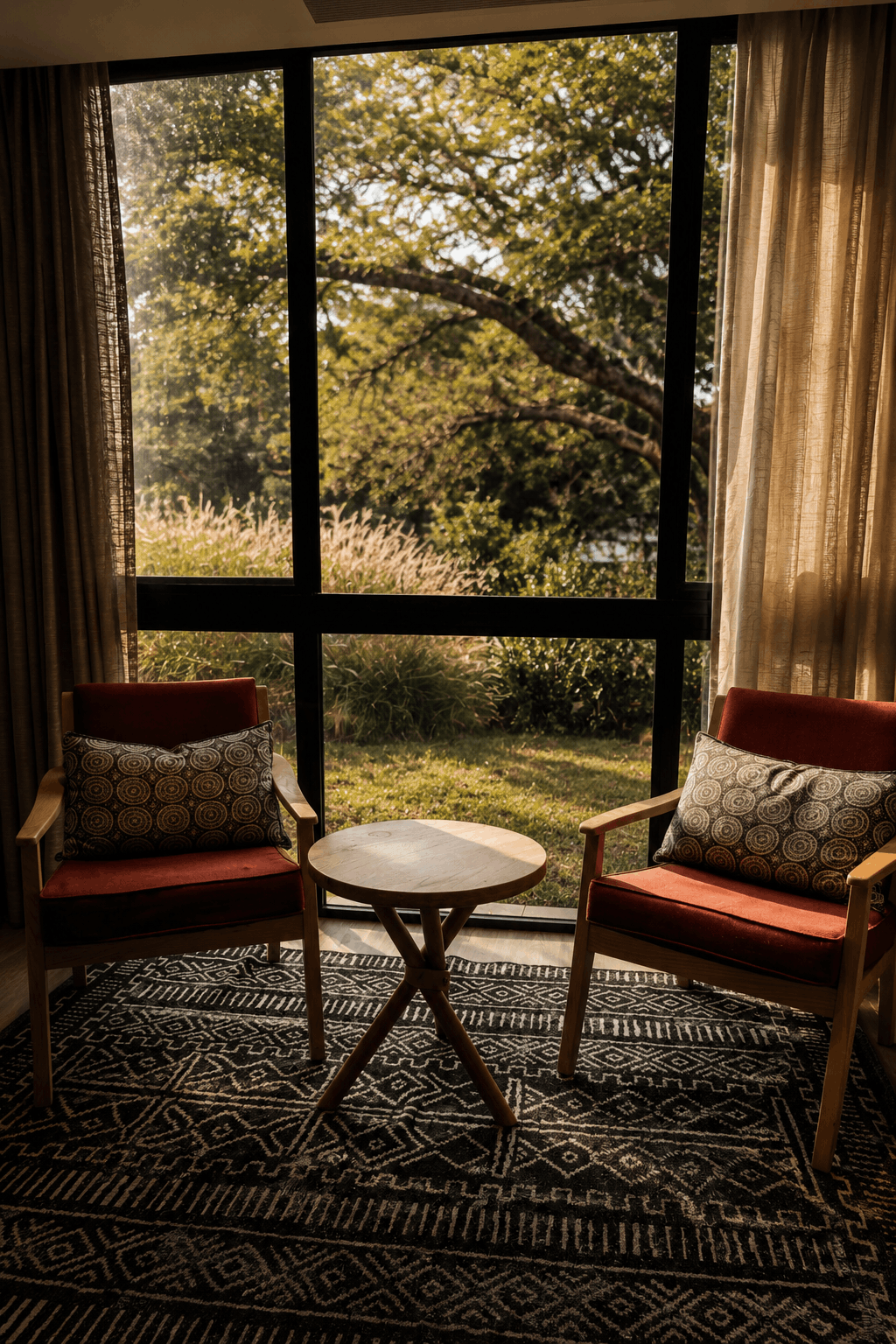 Floor-to-ceiling windows