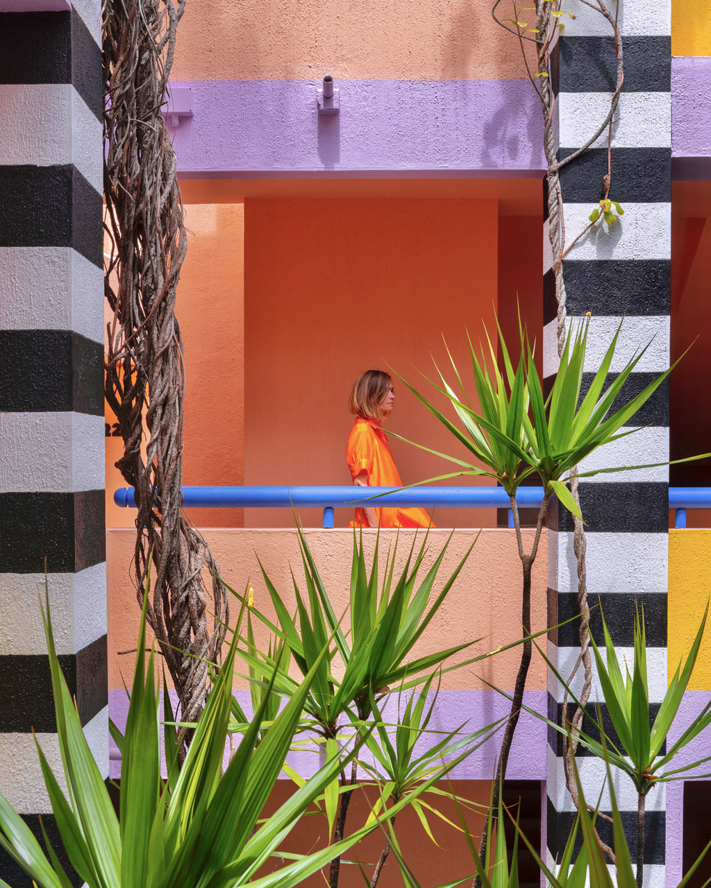 Walking through the bold, colourful architecture of SALT of Palmar.