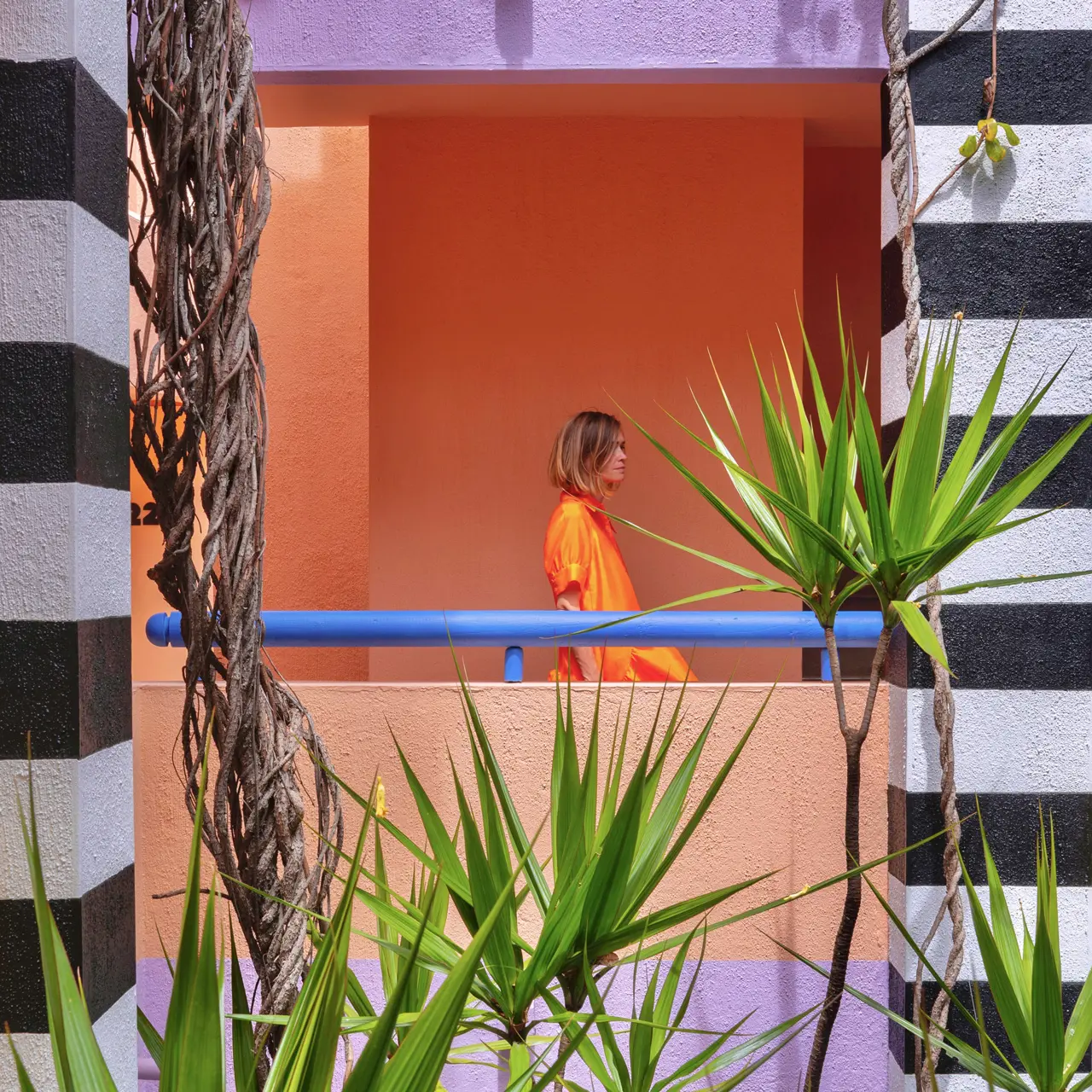 Walking through the bold, colourful architecture of SALT of Palmar.