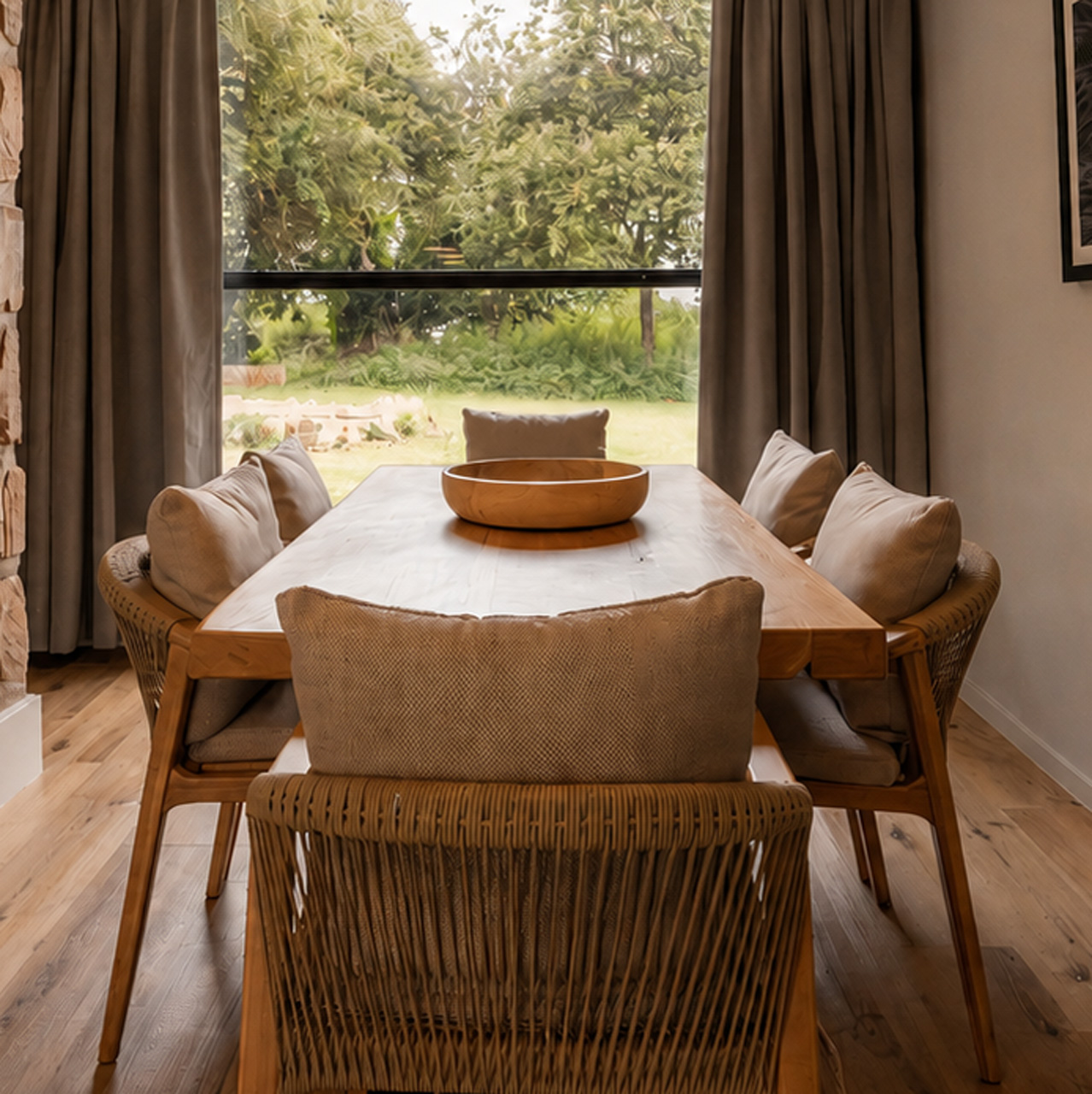 Living & dining spaces