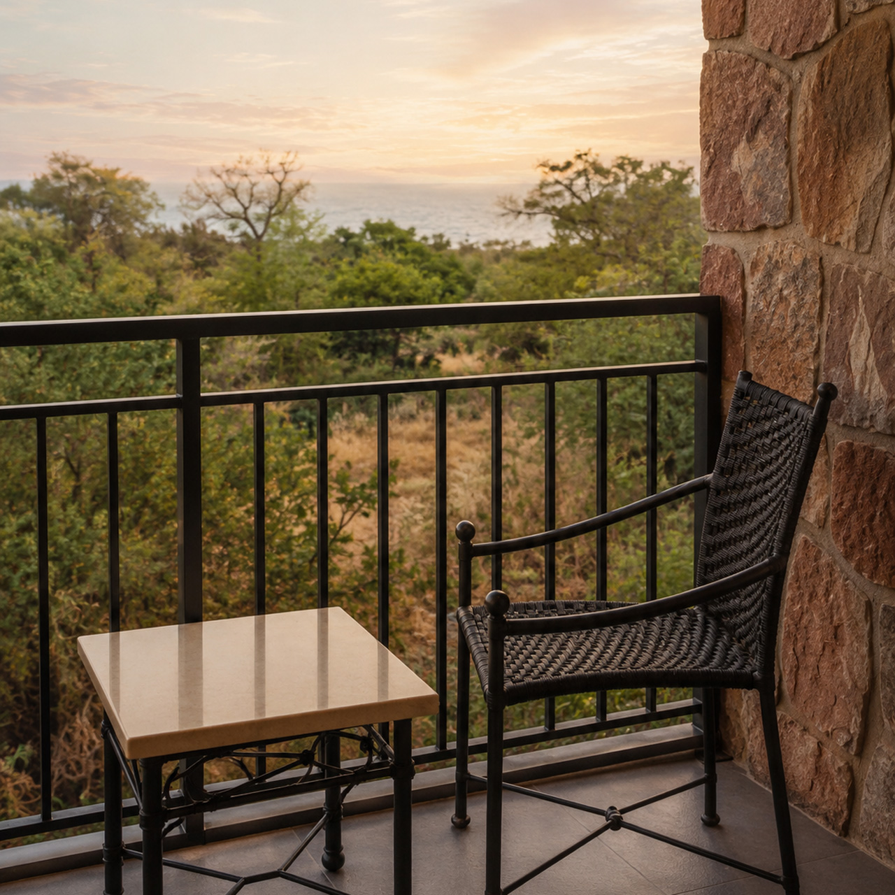 Two private balconies